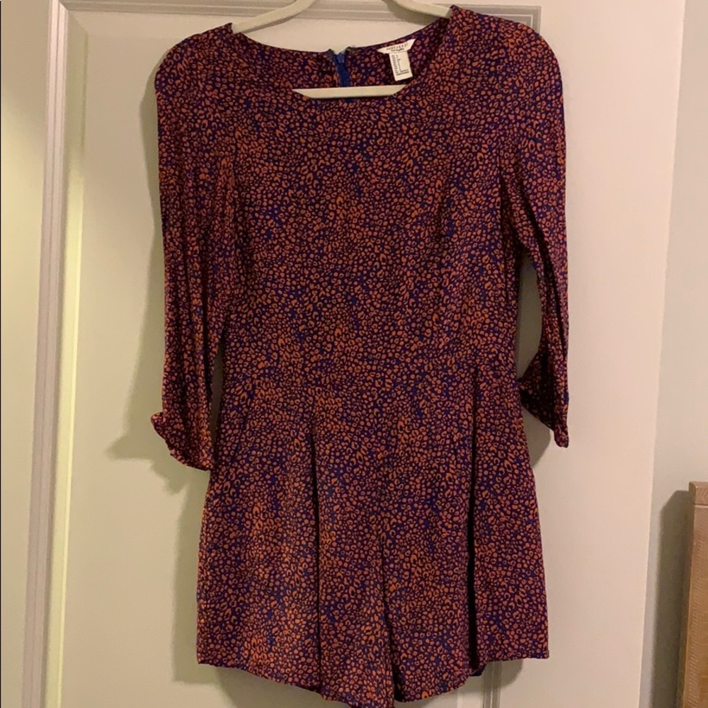 Long sleeved romper